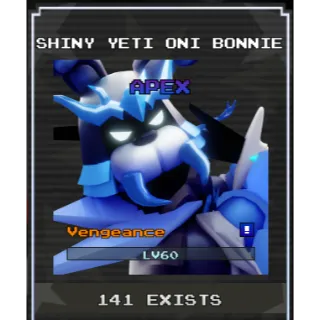 Shiny Oni Yeti Bonnie | FNTD2