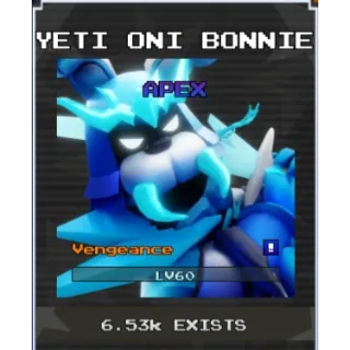 Yeti Oni Bonnie | FNTD2