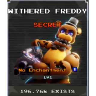 Withered Freddy • FNTD2