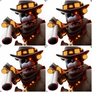 4x Deadeye Freddy | FNTD2