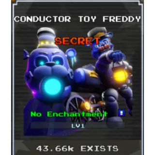 Conductor Toy Freddy • FNTD2