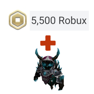 5500 Robux and Korblox - Game Items - Gameflip