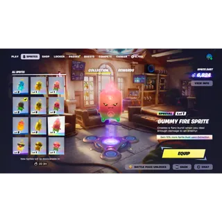 Any sprite (except gummy zero point)