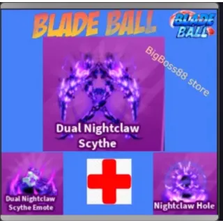 dual nightclaw scythe set