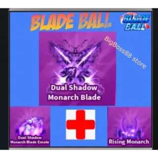 dual shadow monarch blade set