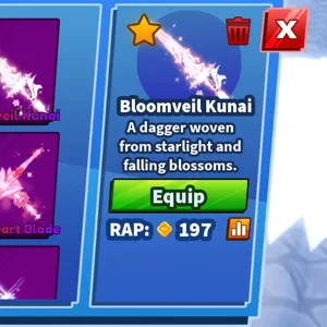bloomveil  kunai