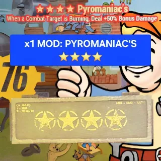 PYROMANIAC'S ⭐️⭐️⭐️⭐️