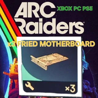 x3 FRIED MOTHERBOARD