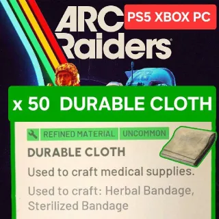 x50 DURABLE CLOTH