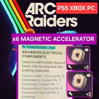 x6 MAGNETIC ACCELERATOR