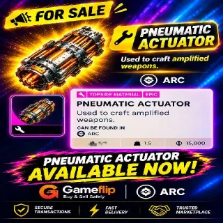 X1 PNEUMATIC ACTUATOR