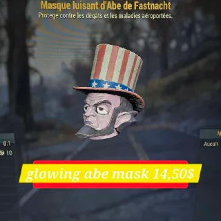 Glowing Abe Mask