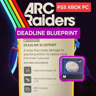 DEADLINE BLUEPRINT