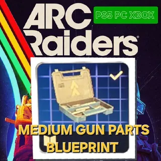 MEDIUM GUN PARTS BLUEPRI