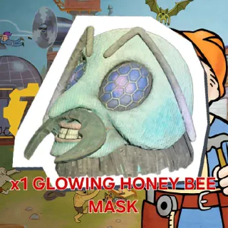 x1 GLOWING HONEY BEE MSK