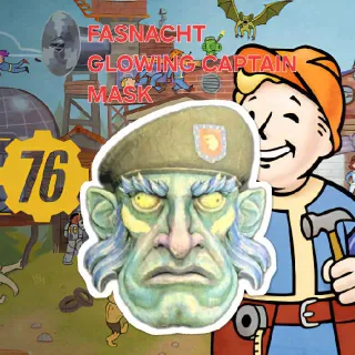 X1 GLOWING CAPTAIN MASK