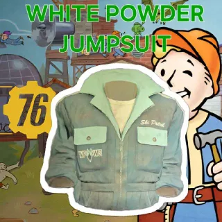 WHITE POWDER JUMPSUIT