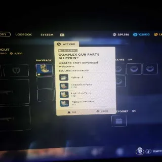 COMPLEX GUN PARTS BP