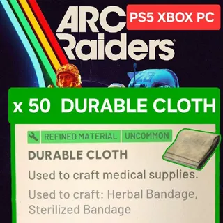 x50 DURABLE CLOTH