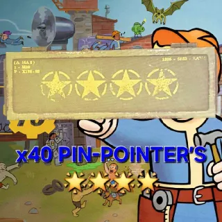 40 PIN-POINTER’S🌟🌟🌟🌟