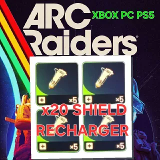 x20 SHIELD RECHARGER