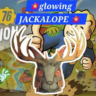 Glowing Jackalope