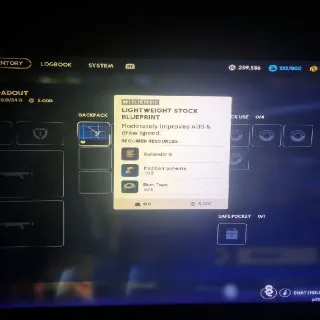 LIGHTWEIGHT STOCK BP