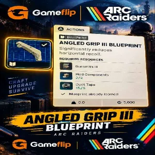 X1 ANGLED GRIP III BP