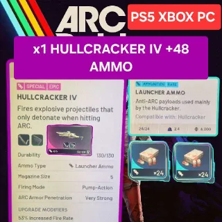 x1 HULLCRACKER IV +AMMO