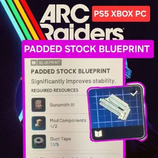 PADDED STOCK BLUEPRINT