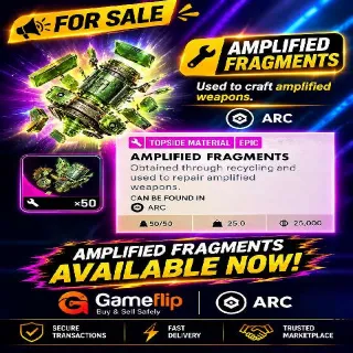 X50 AMPLIFIED FRAGMENTS