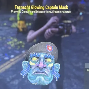 Glowing Captain Mask