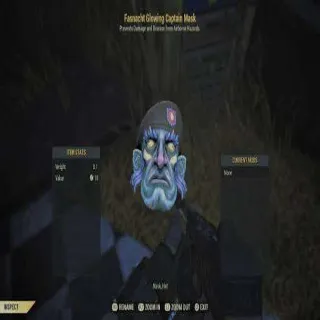 Glowing Captain Mask