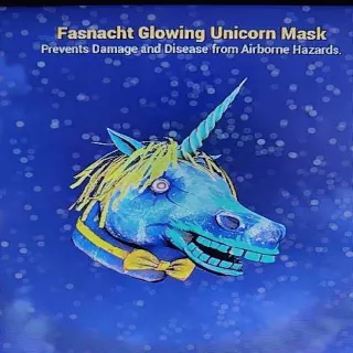 Glowing Unicorn Mask