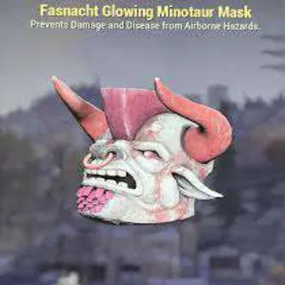 Glowing Minotaur Mask