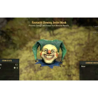 Glowing Jester Mask