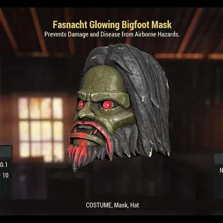 Glowing Bigfoot Mask