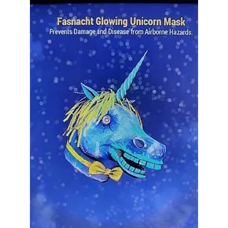 Glowing Unicorn Mask