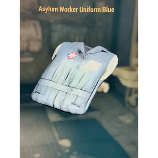 Asylum worker uniforme blue