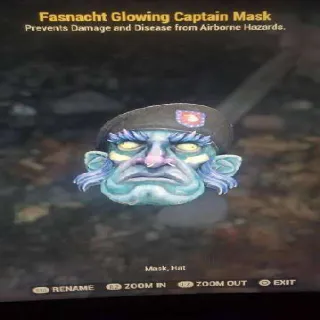 Glowing Captain Mask
