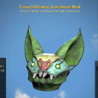 Glowing Scorchbeast Mask