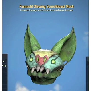 Glowing Scorchbeast Mask