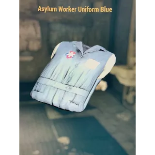 Asylum worker uniforme blue