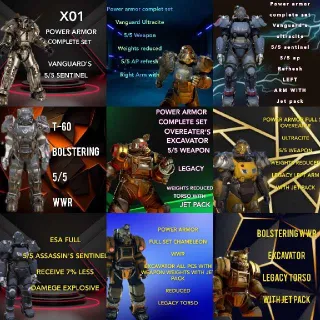 POWER ARMOR MEGA BUNDLE