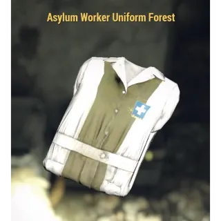 Asylum worker uniform forest