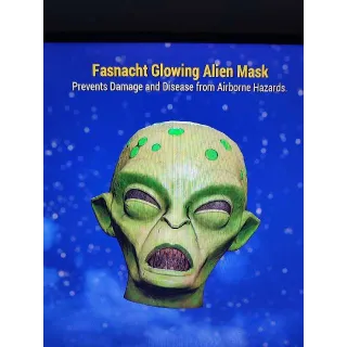 Glowing Alien Mask