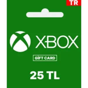 Xbox Gift Card 25 TRY - Turkey 25 TL