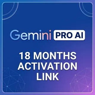 GEMINI AI PRO 18 MONTHS - ACTIVATION LINK 