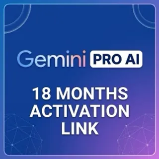 GEMINI AI PRO 18 MONTHS - ACTIVATION LINK 