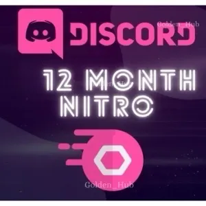 Discord Nitro Premium 12 Month -  Fast Delivery 